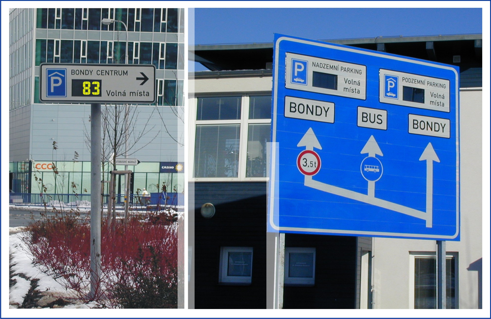 Značky Praha reference